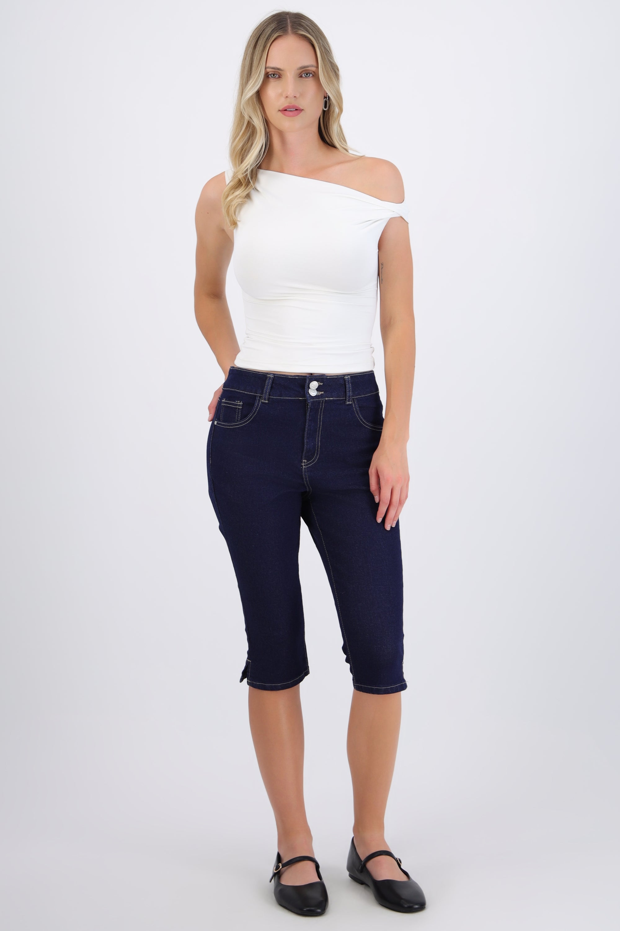 Jeans capri slim