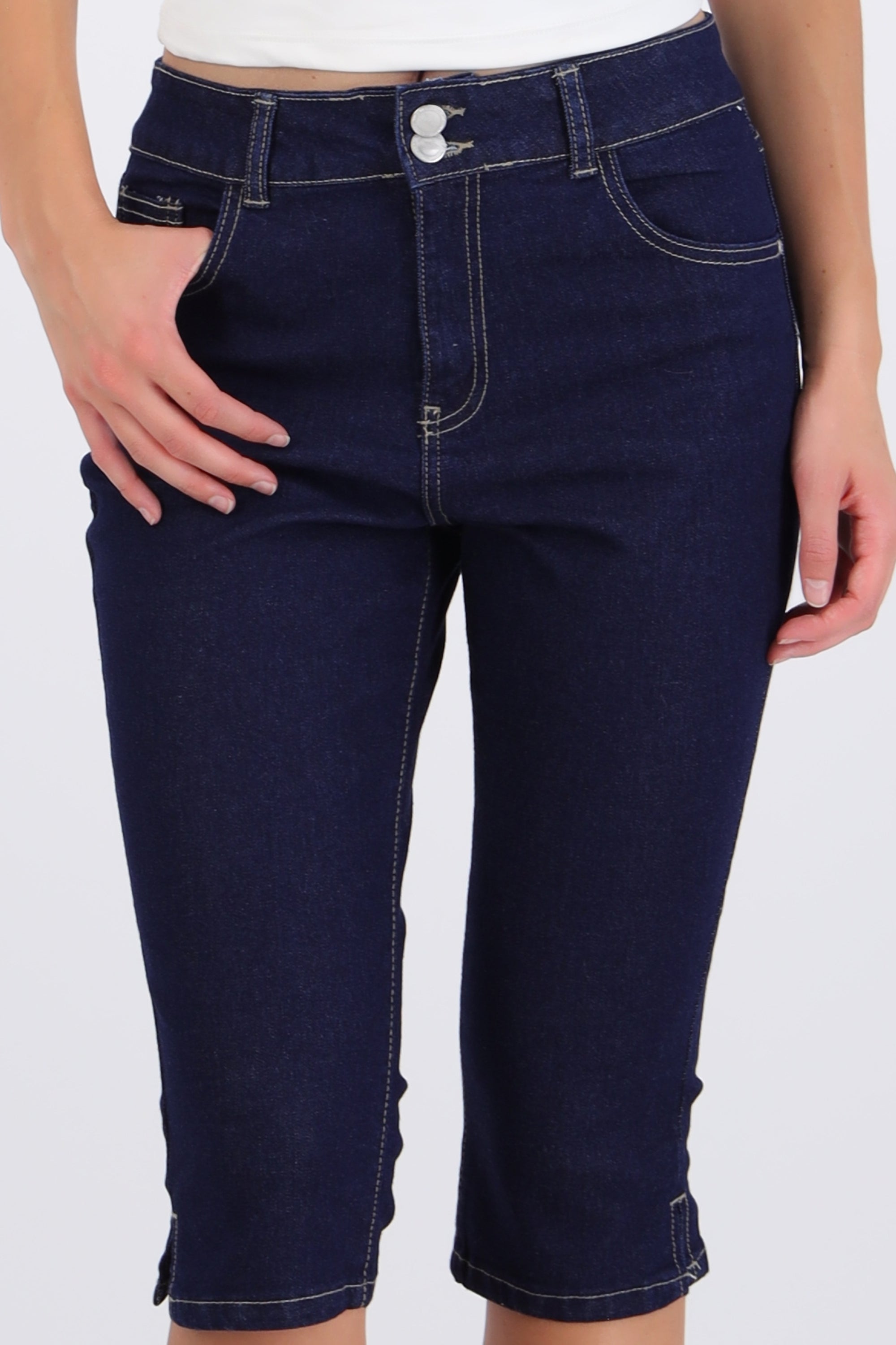 Jeans capri slim