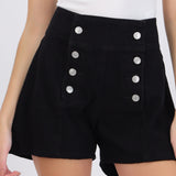 Short denim napoleonico