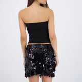 Top tubo brillos