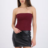 Top tubo brillos