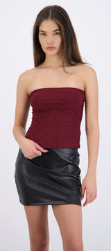 Top tubo brillos