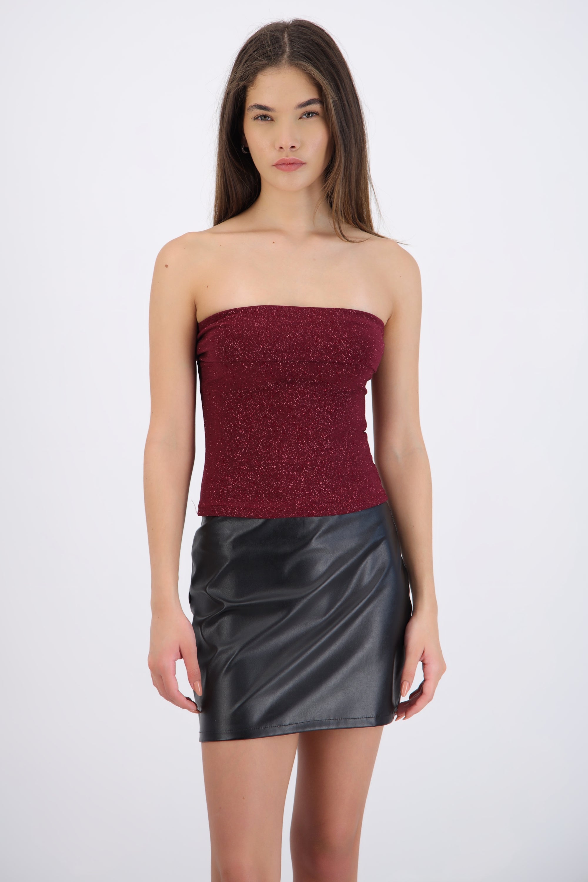 Top tubo brillos