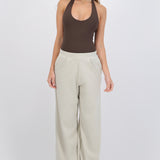 Pantalón pinzas amplio