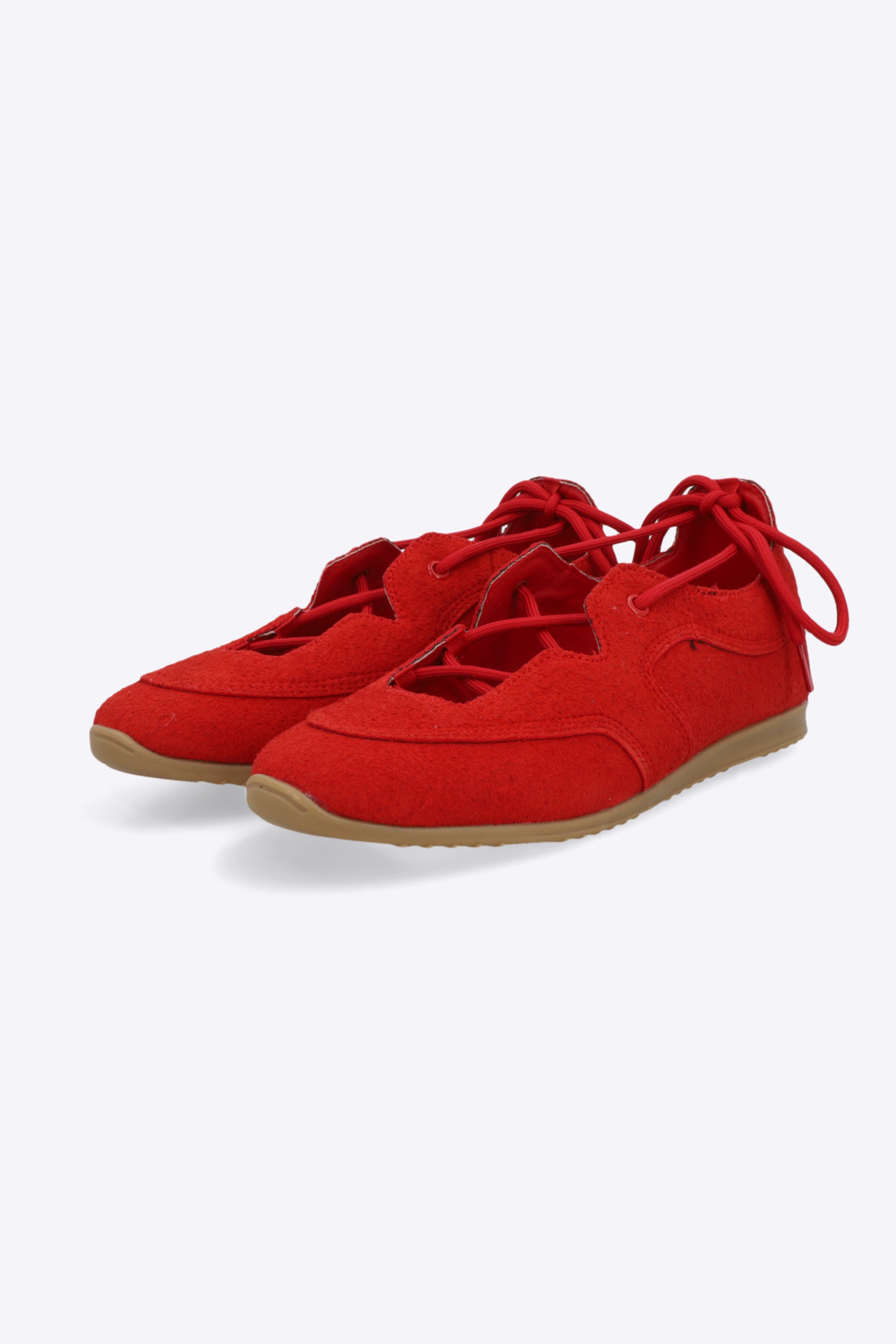 Tenis flat agujeta cruzada