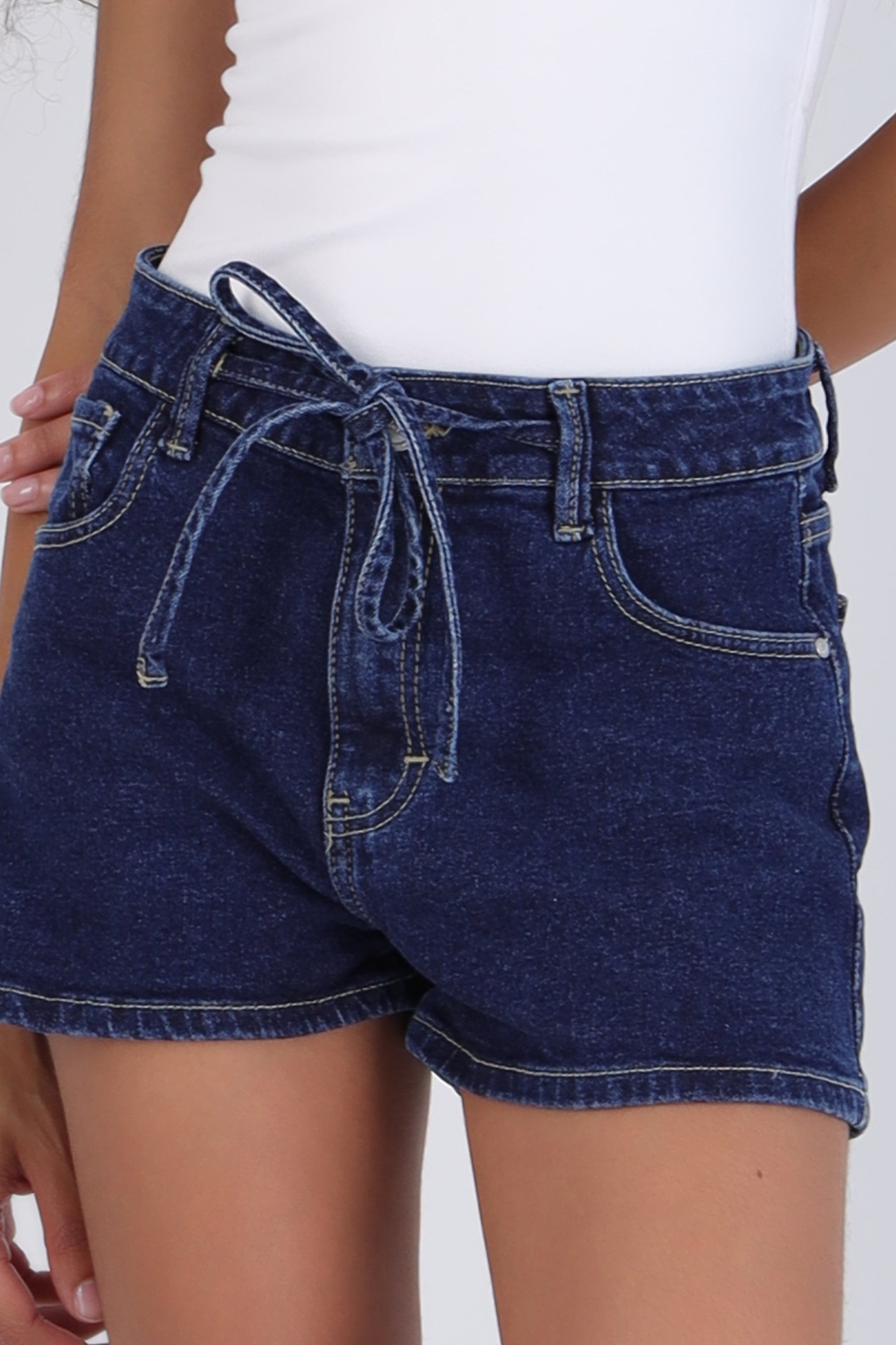 Mini short denim jareta