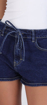 Mini short denim jareta