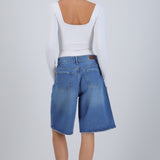 Denim jorts básicos