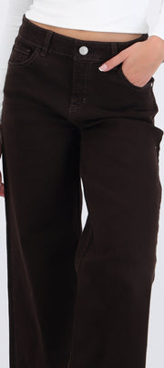 Jeans wide leg straight