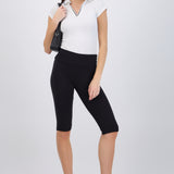 Leggings capri detalle doblez