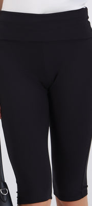 Leggings capri detalle doblez
