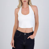 Top halter liso