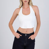 Top halter liso