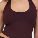 Top halter liso
