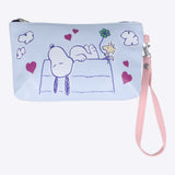 Clutch con jareta snoopy casa