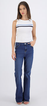 Jeans flare slim