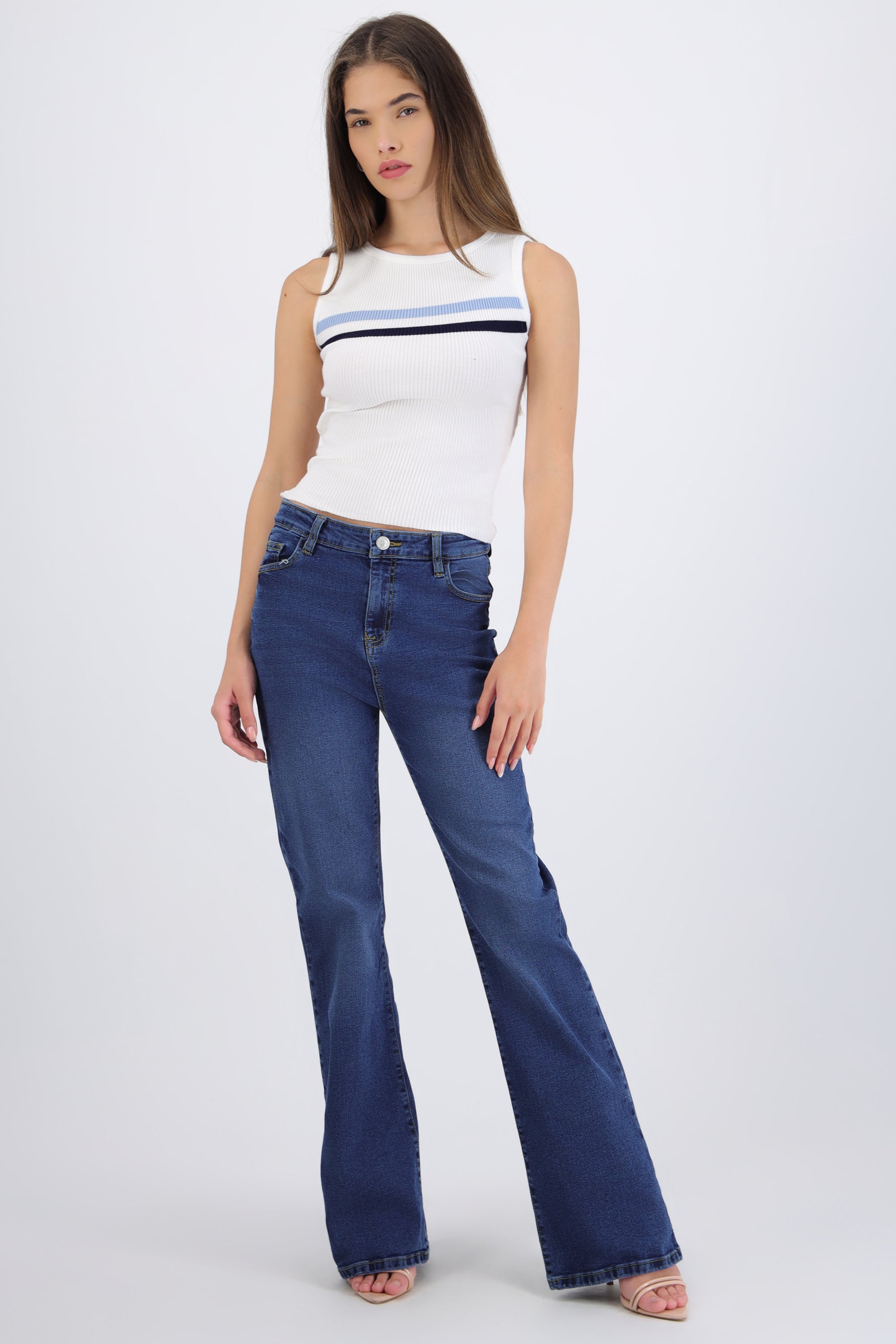 Jeans flare slim