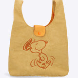 Tote bag monocromatica snoopy