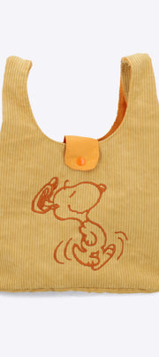 Tote bag monocromatica snoopy