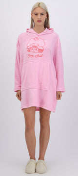Maxi sudader cozy bordada rosita fresita