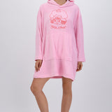 Maxi sudader cozy bordada rosita fresita