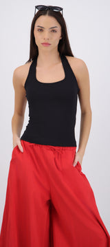 Top halter liso