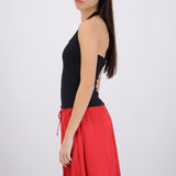 Top halter liso