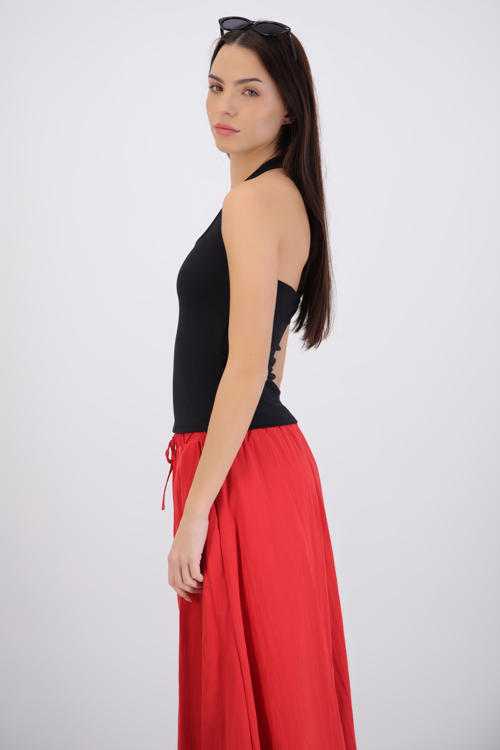 Top halter liso