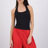 Top halter liso