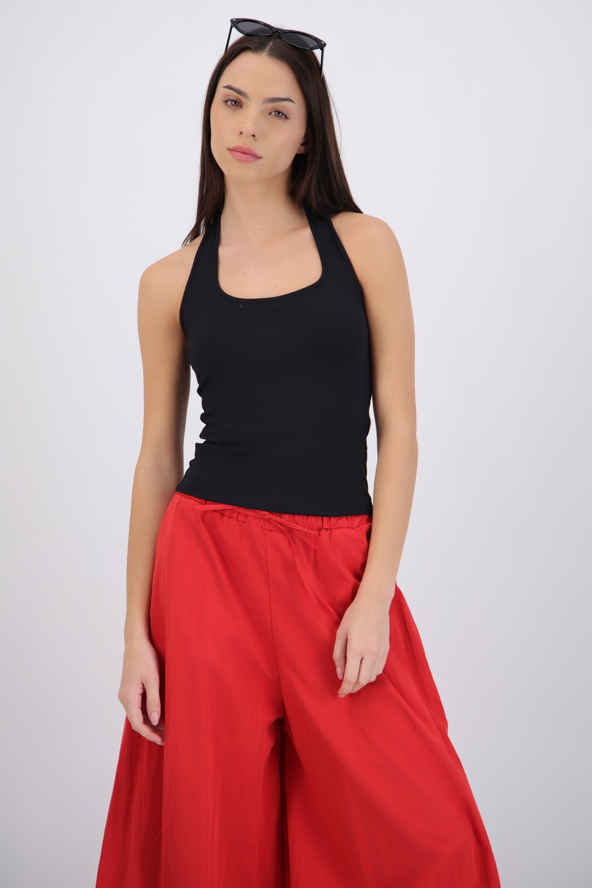 Top halter liso