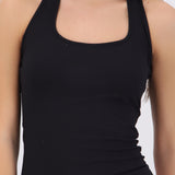 Top halter liso