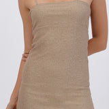 Vestido mini tirantes detalle textura flores