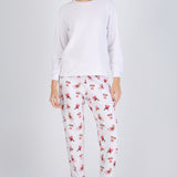 Pijama polar estampado