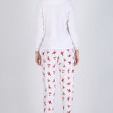Pijama polar estampado