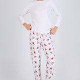 Pijama polar estampado