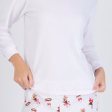 Pijama polar estampado