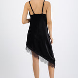 Vestido velvet encaje