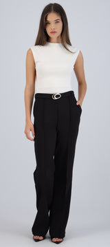 Pantalón con cinturón