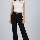 Pantalón con cinturón