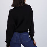 Cardigan cuello v detalle botones