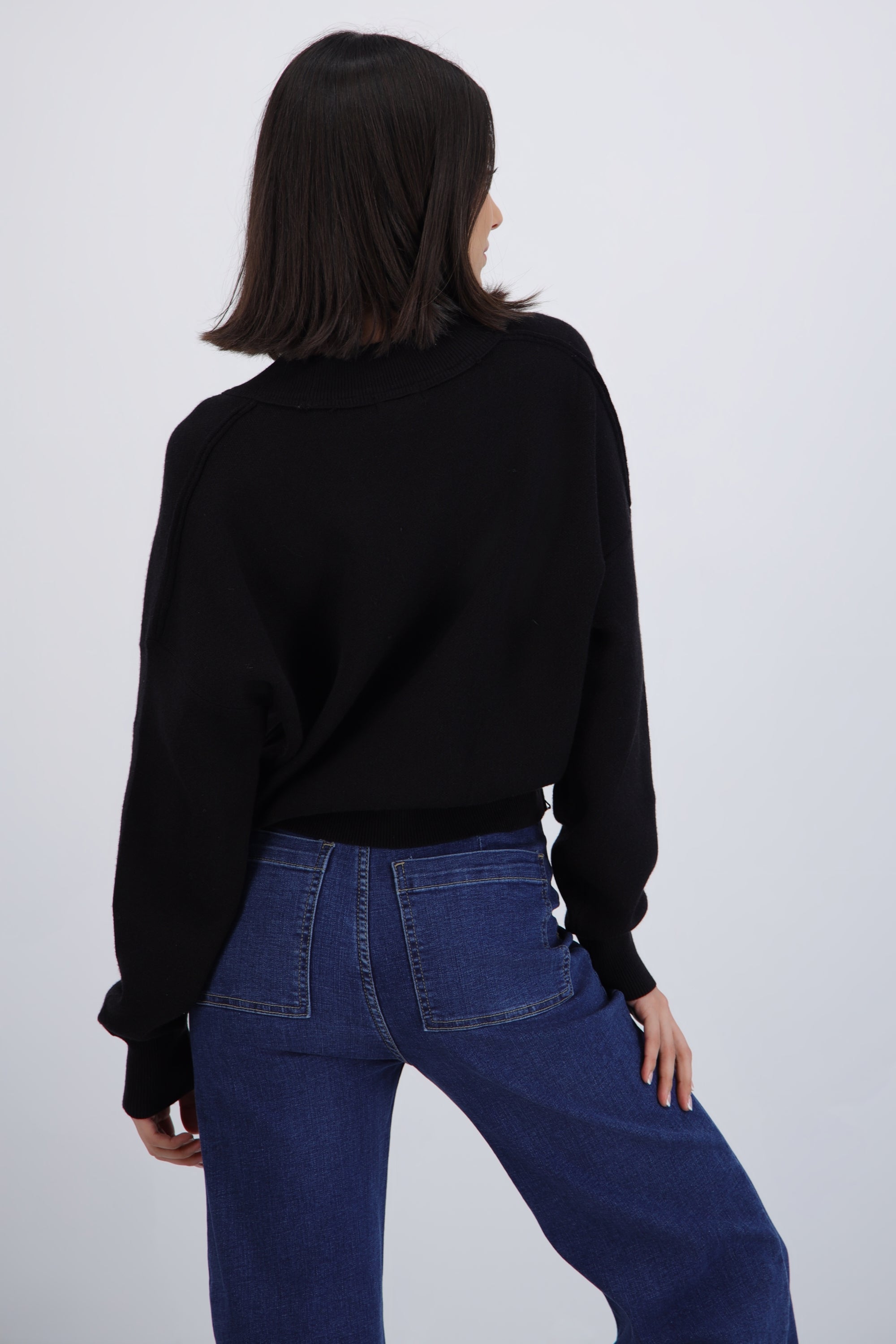 Cardigan cuello v detalle botones