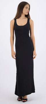 Maxi vestido tirantes liso