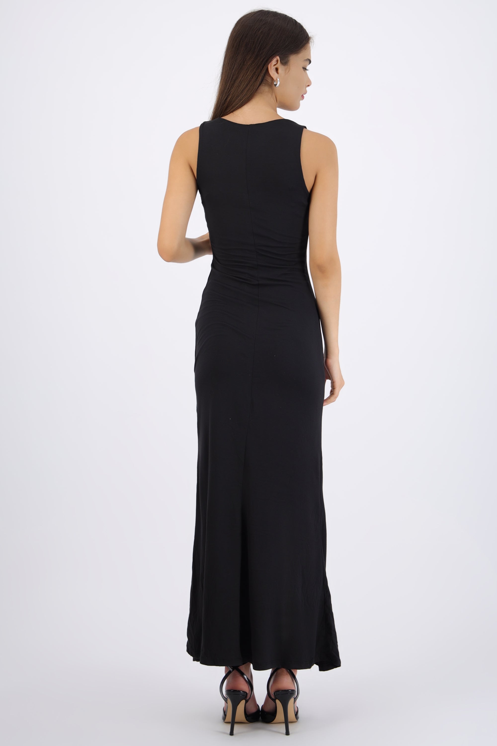 Maxi vestido tirantes liso