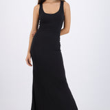Maxi vestido tirantes liso