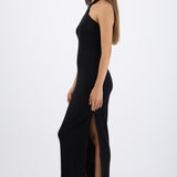 Vestido maxi halter