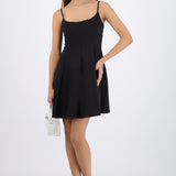Vestido mini cortes