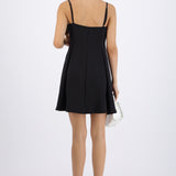 Vestido mini cortes