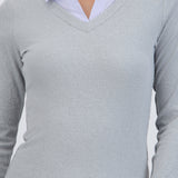 Suéter combinado camisa