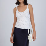 Top tirantes mini print