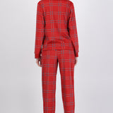 Pijama polar cuadros
